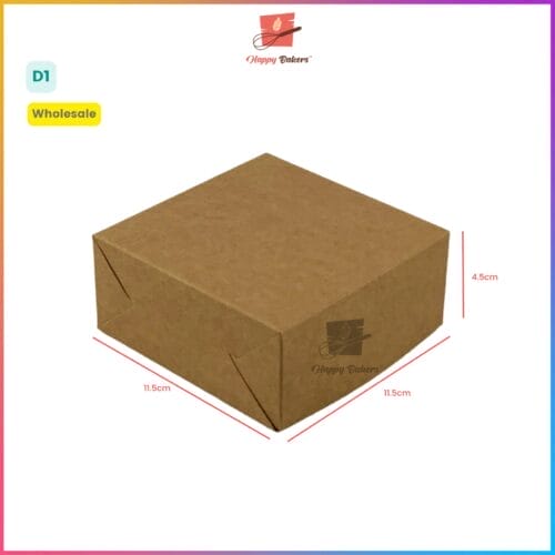 Kraft Kuih Lapis Box - HappyBakers