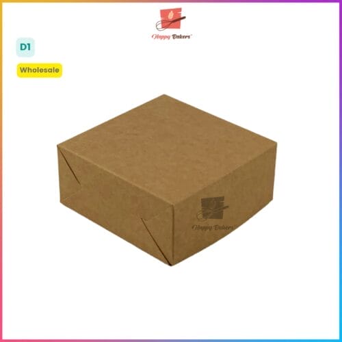 Kraft Kuih Lapis Box - HappyBakers