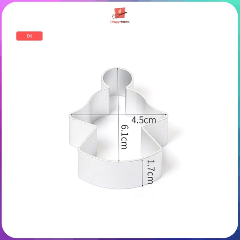 Halloween Christmas Cookies Cutter Mould | Angel Glove Horse House Bat Ghost Pumpkin Designs | For Xmas 万圣节  圣诞节 - Image 2
