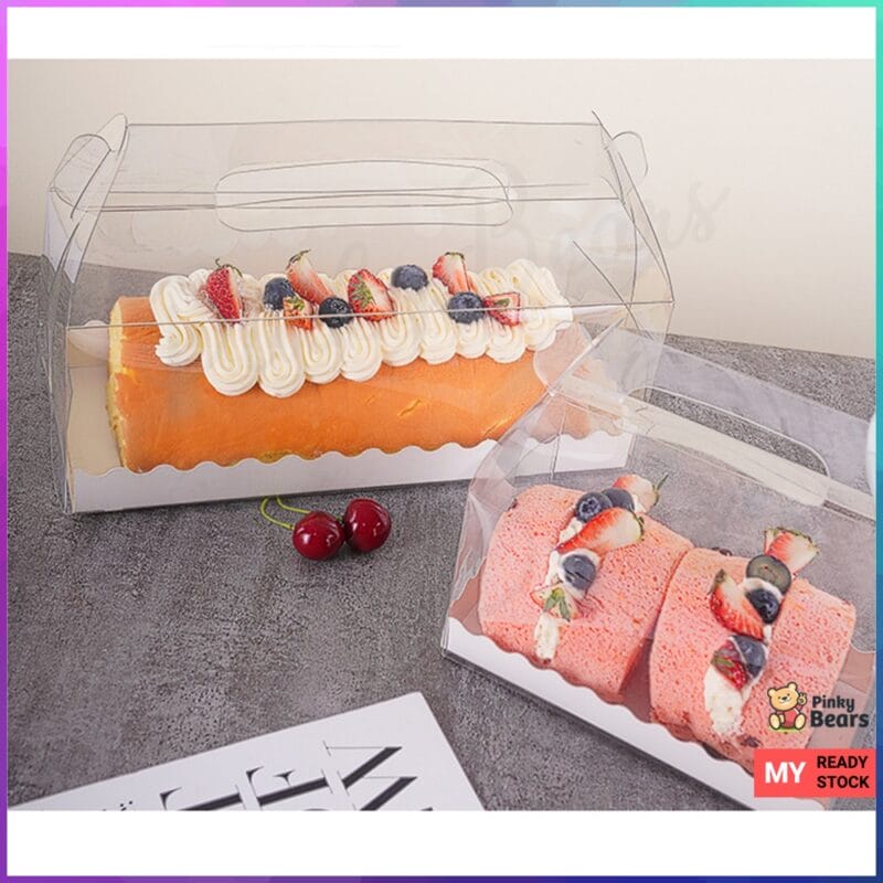 Plastic PET Transparent Mini Cake Box - Image 3