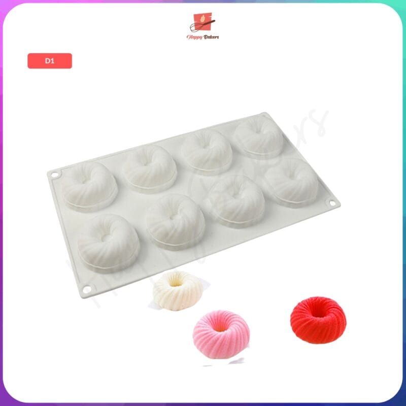 French Wool Ball Roll Silicone Baking Mould - Image 4