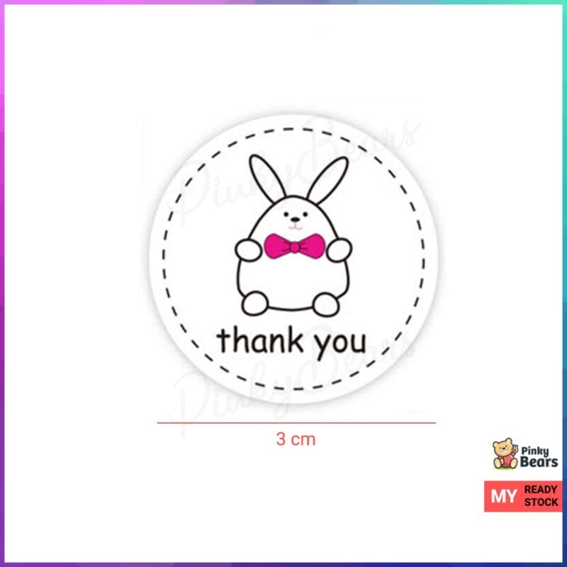 Thank You Round Series Stickers - Image 4