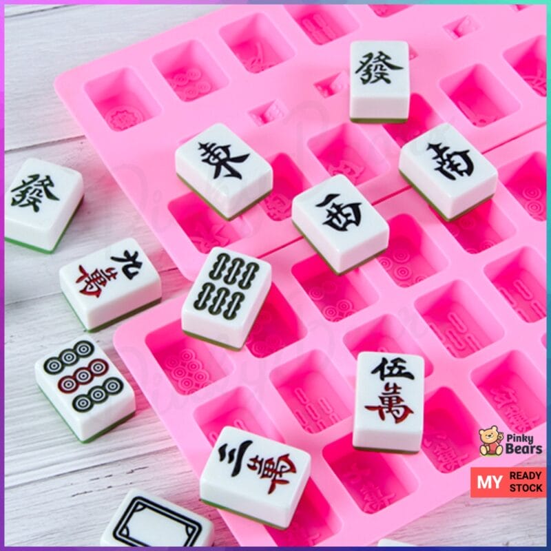 Mahjong Silicone 麻将 Jelly Mould - Image 5