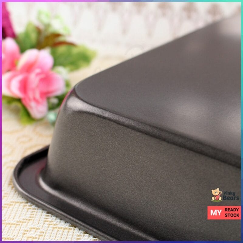 8 Inch Non Stick Square Cake Baking Tray - Image 6