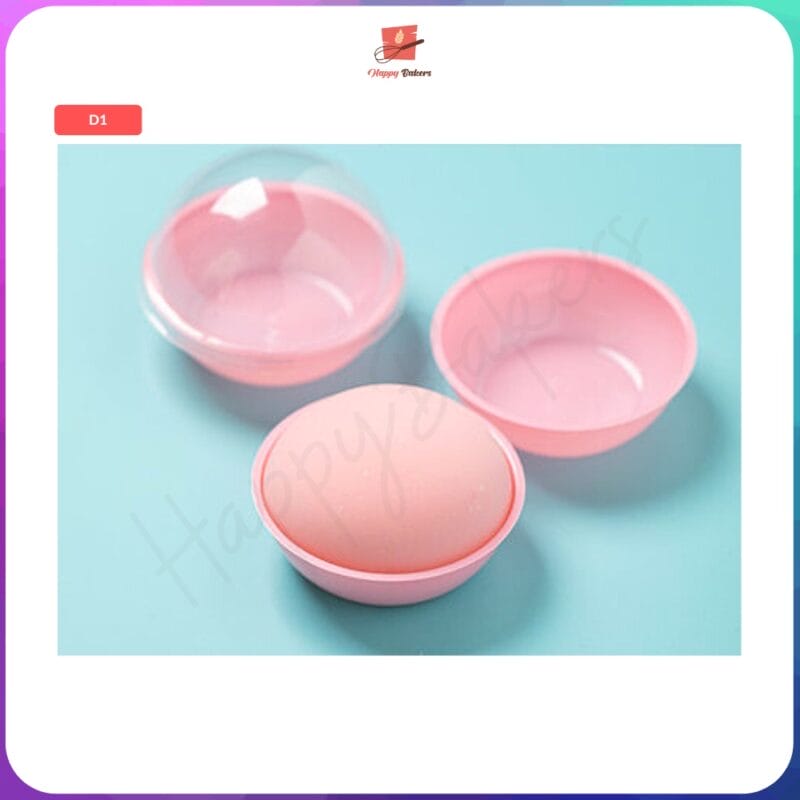 Round Container With Clear Cover - Image 2