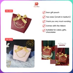 Classic Door Gift Pouch Box