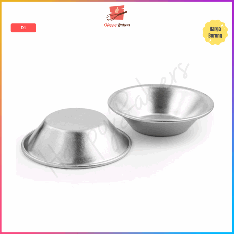 Portuguese Egg Aluminium Tart Mould - Image 3