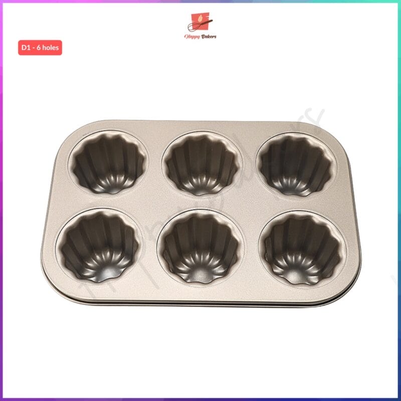 Canneles de Bordeaux Cake Pan Mould - Image 2