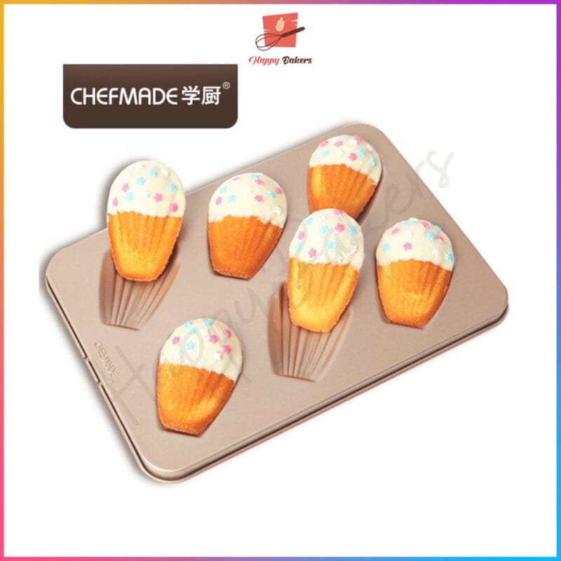 CHEFMADE 6 Cup Madeleine Pan WK9029 - Image 7