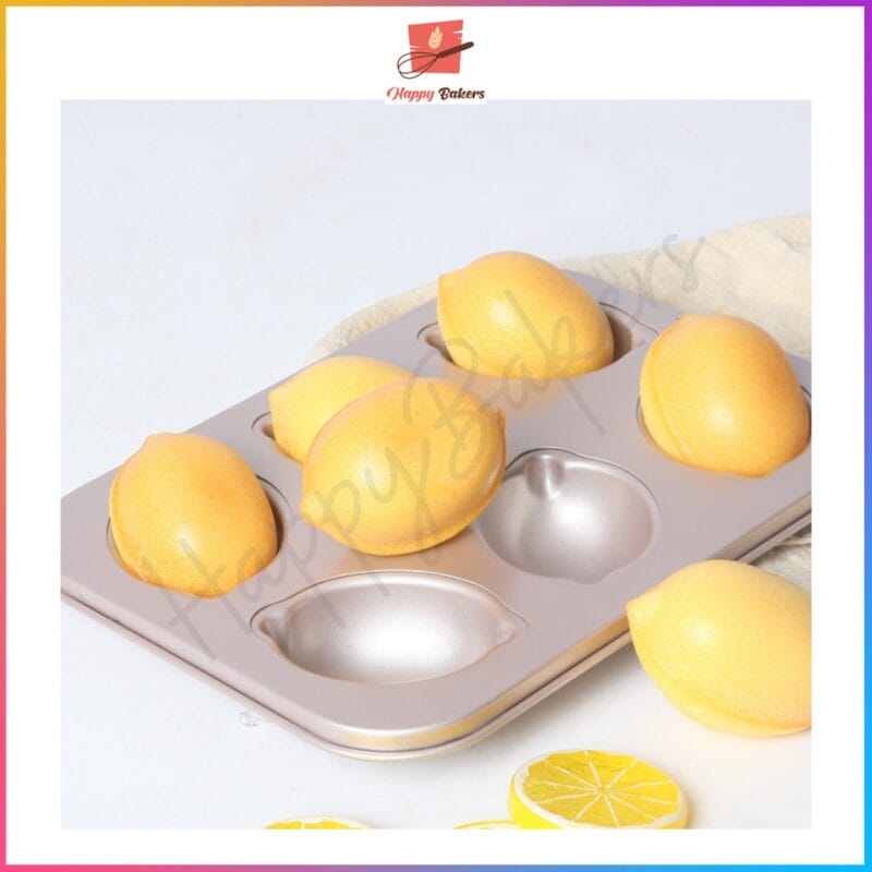 CHEFMADE WK9841 Lemon Cake  6 Cups Mould - Image 3