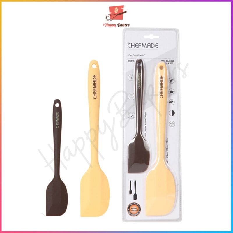 CHEFMADE WK9263 2pcs Silicone Spatula - Image 2