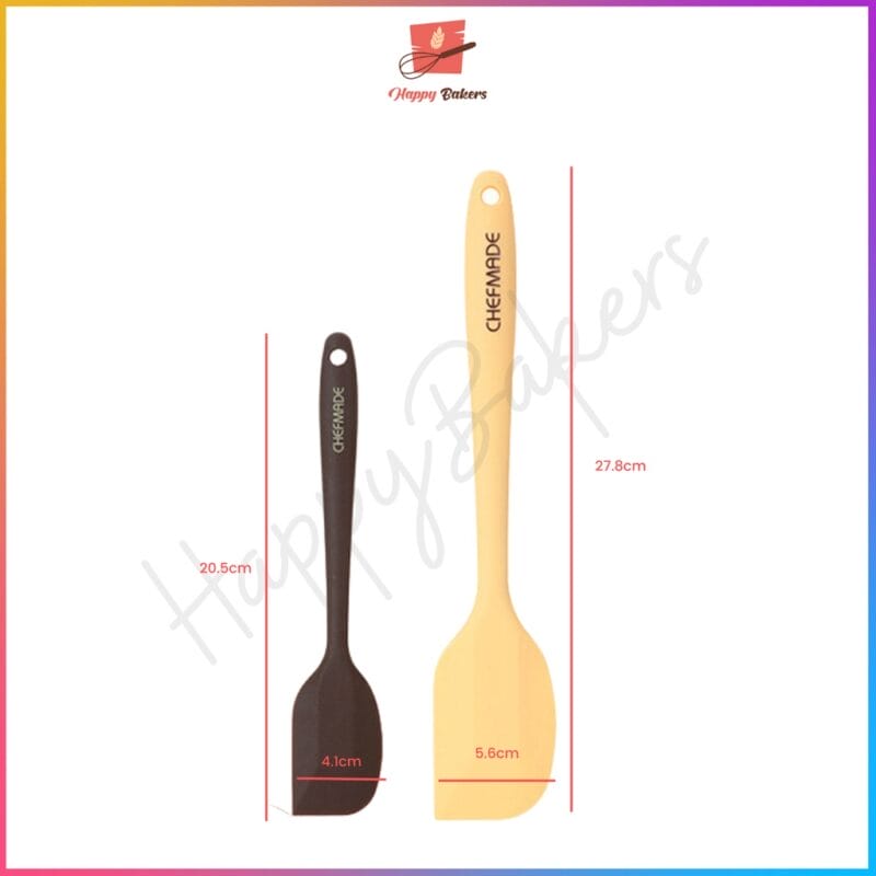 CHEFMADE WK9263 2pcs Silicone Spatula - Image 3