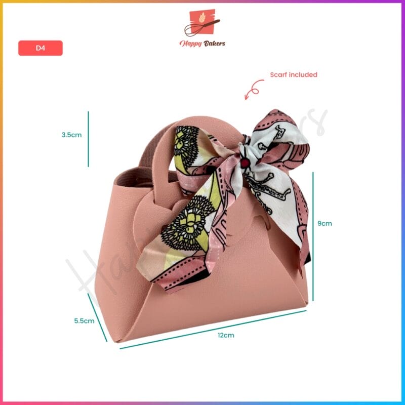 PU Leather Gift Pouch With Scarf - Image 5