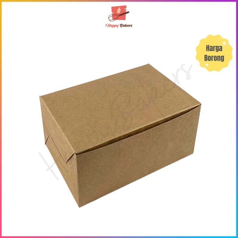 Brown Cake 4 by 6 Inches Box - Image 2