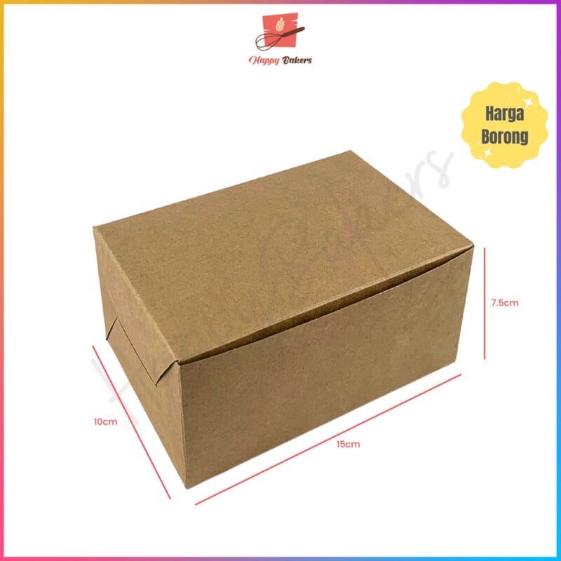 Brown Cake 4 by 6 Inches Box - Image 3