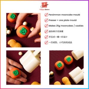 Persimmon Mooncake 25g Mould