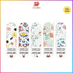 5 in 1 Thank You Open Me Stickers