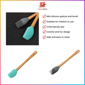 Mini Silicone Spatula Brush