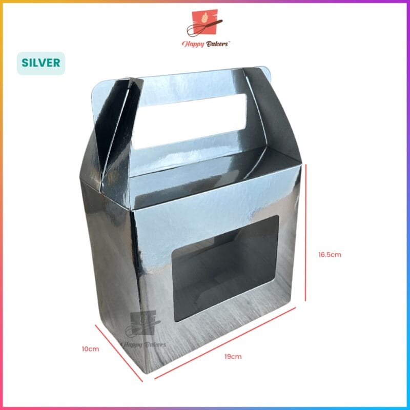 Handle Gift Box For Cakes Cookies Gifts - Image 5
