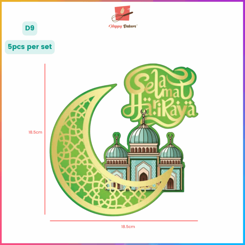 Hari Raya Ramadan Decorations For Pin Up Posters Wall Decor Festive Vibes - Image 9
