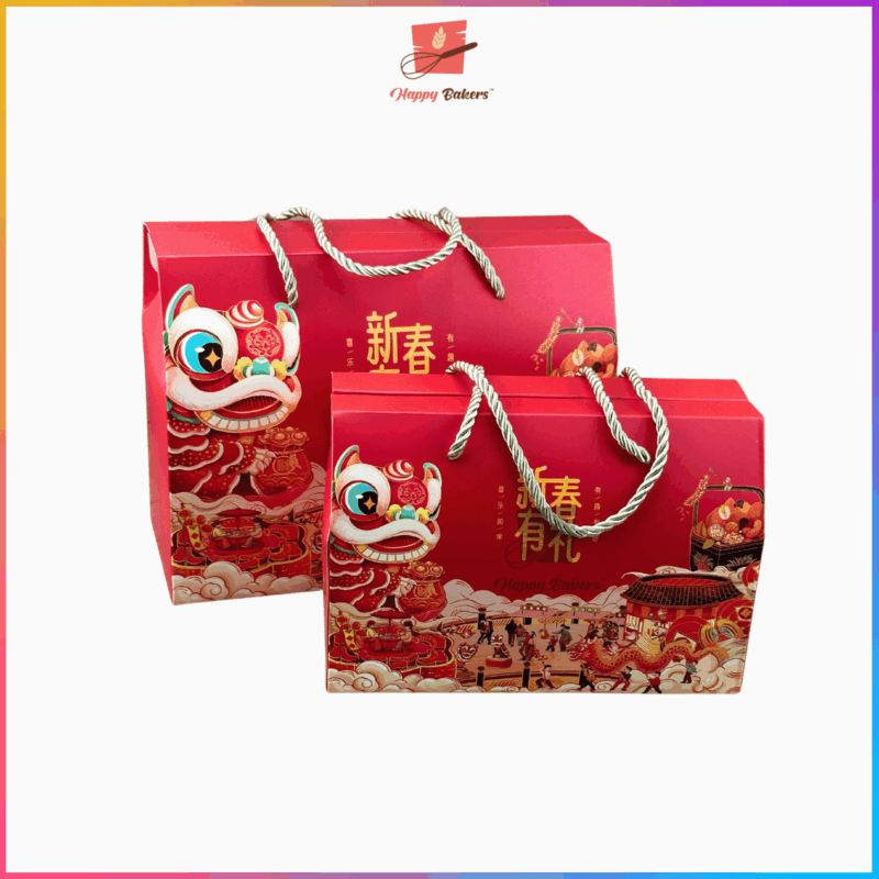 CNY Gift Box For Biscuits Cakes Cookies Gifts - Image 5