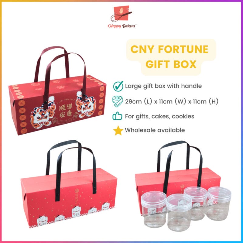 CNY Fortune Gift Box With Handle