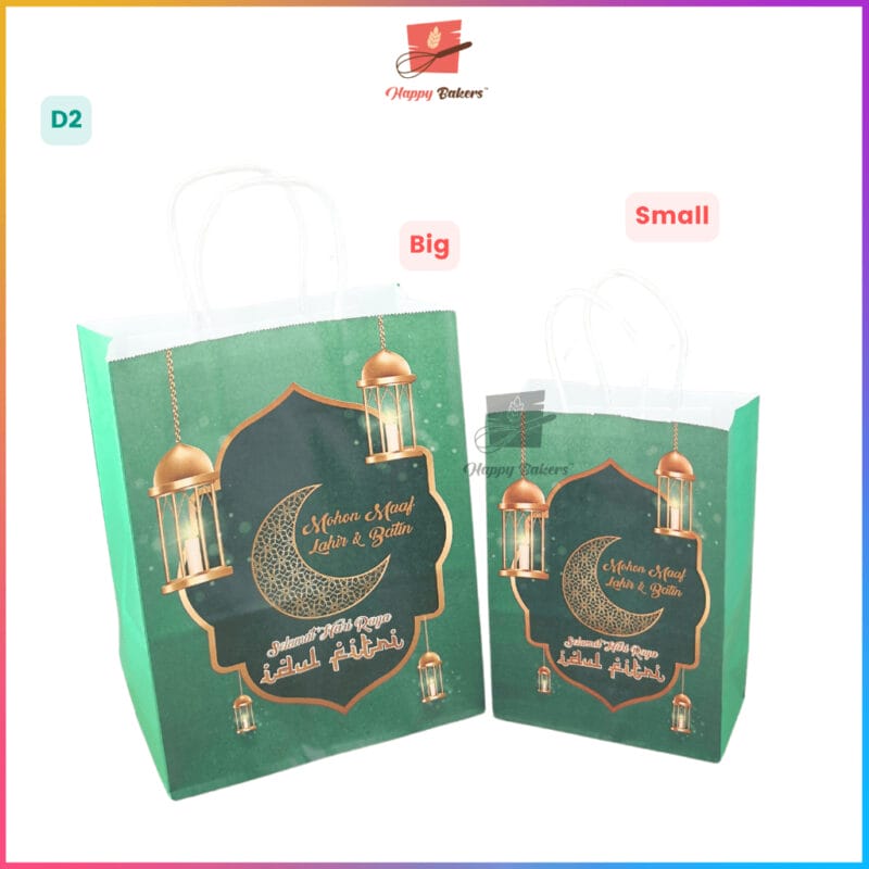 Hari Raya Paper Gift Bag - Image 4