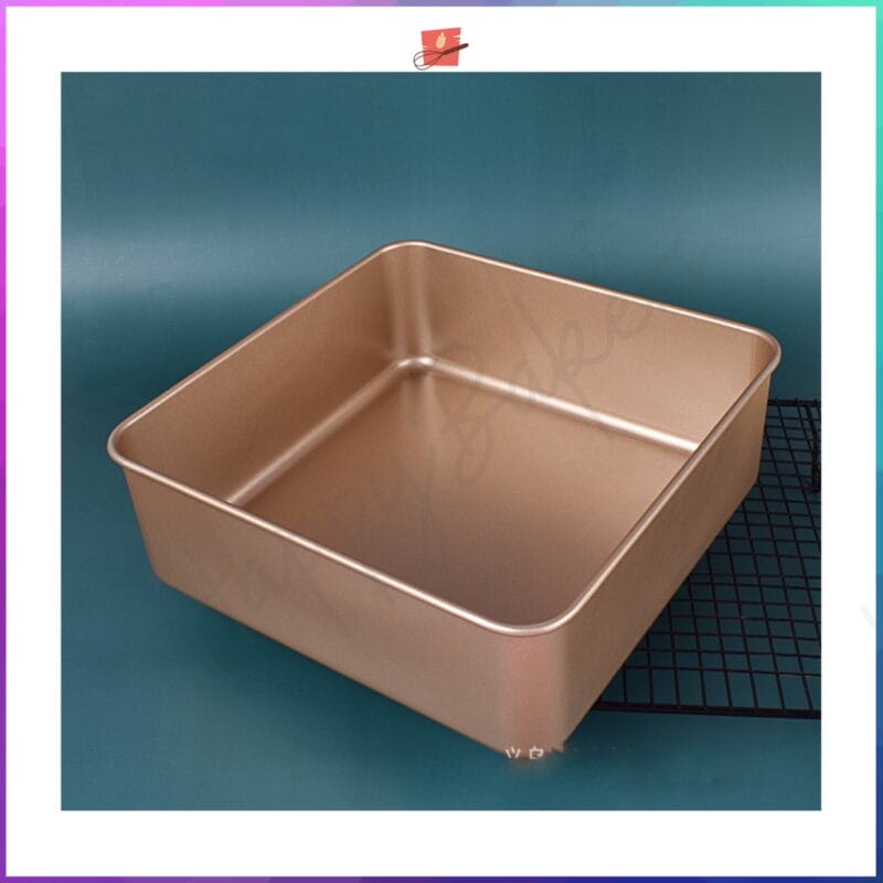 Castella Cake 6" and 8" Square Baking Tray - Image 4