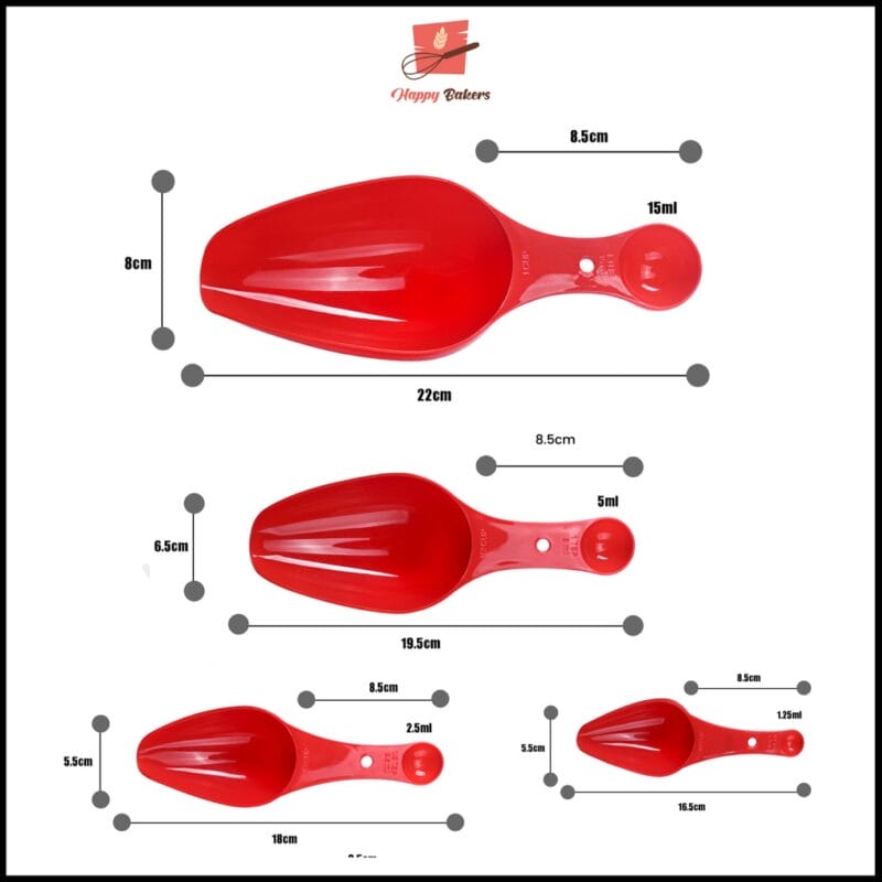 2 in 1 Measuring Spoon and Scoop Set - Image 4