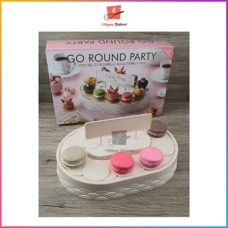 Macaron Cupcake Musical Rotary Conveyor Belt - Image 6