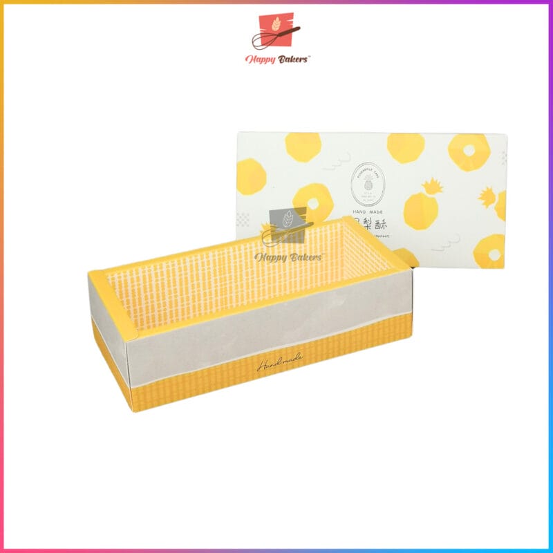 Pineapple Tart Box Gift Box With Bag - Image 2