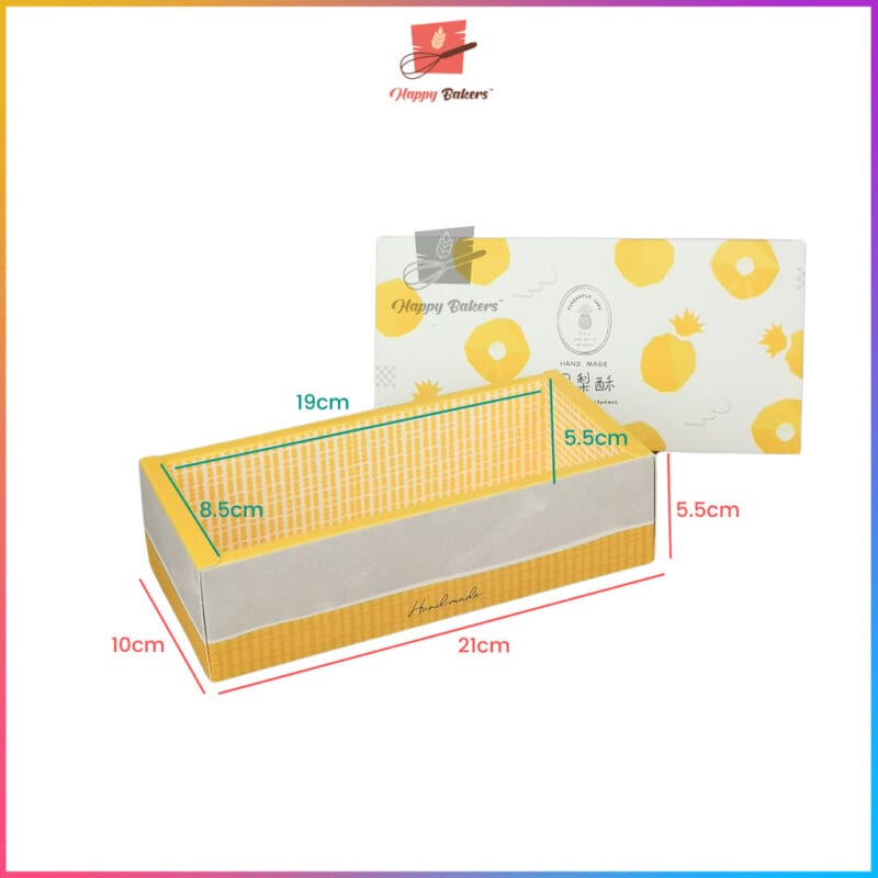 Pineapple Tart Box Gift Box With Bag - Image 3