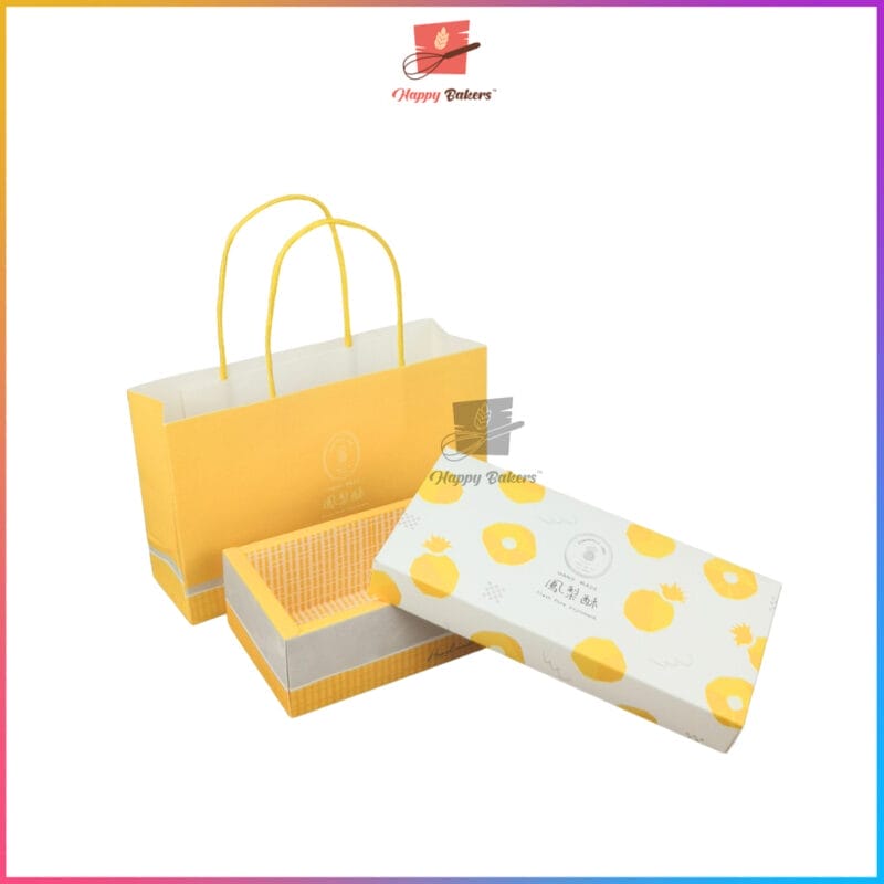 Pineapple Tart Box Gift Box With Bag - Image 4