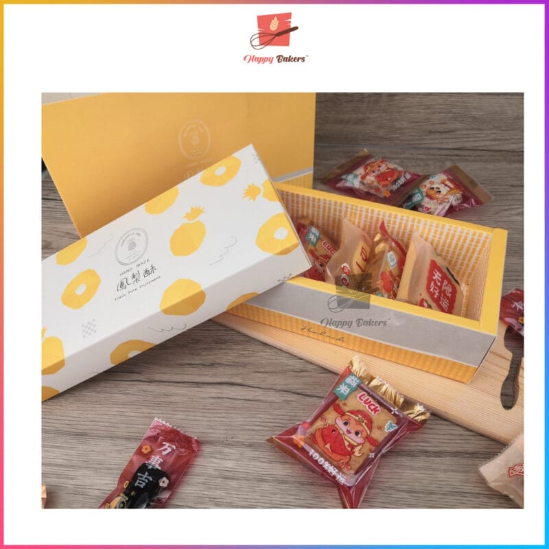 Pineapple Tart Box Gift Box With Bag - Image 6