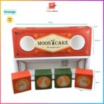 Colorful mooncake packaging for Mid-Autumn Festival.