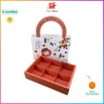Cute Bunny Mooncake Box 6 Cavities