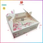 mooncake box with handle