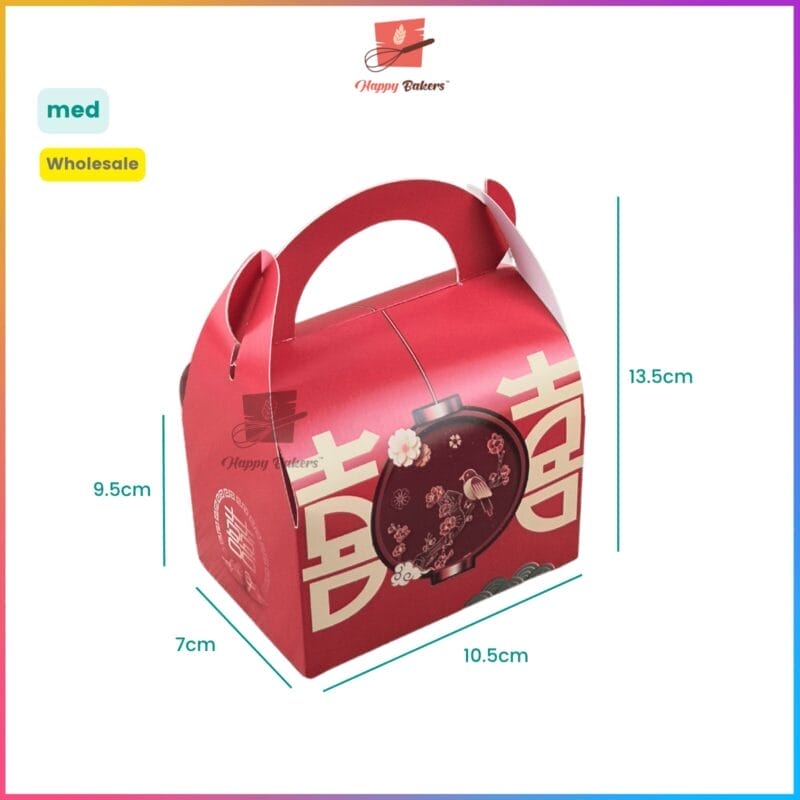 Wedding Gift Box Floral Bird - Image 2