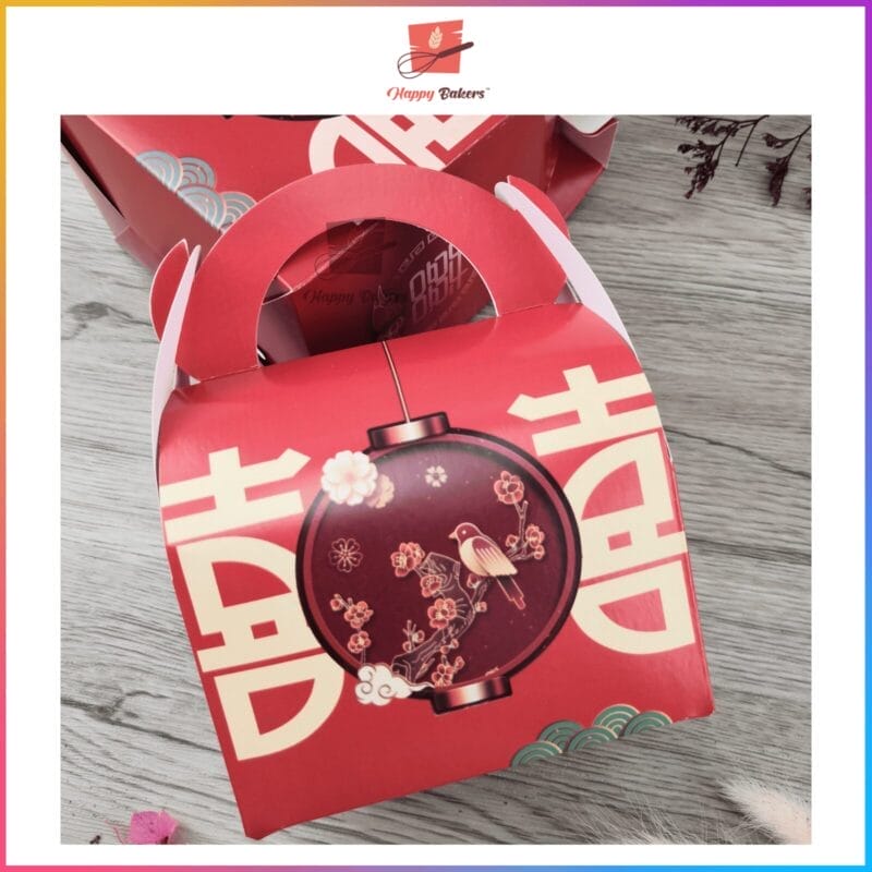Wedding Gift Box Floral Bird - Image 5