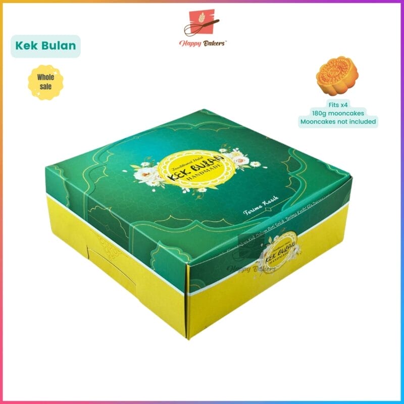Mooncake Box Fits 4pcs 185g - Image 7