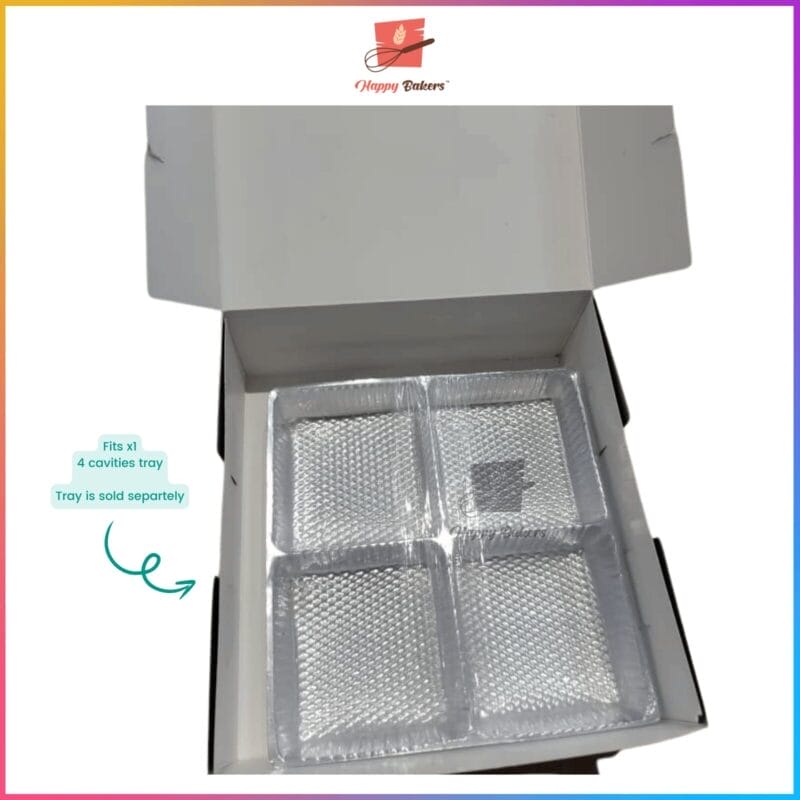 Mooncake Box Fits 4pcs 185g - Image 8