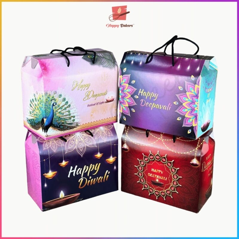 Happy Deepavali Gift Box With String Handle - Image 2