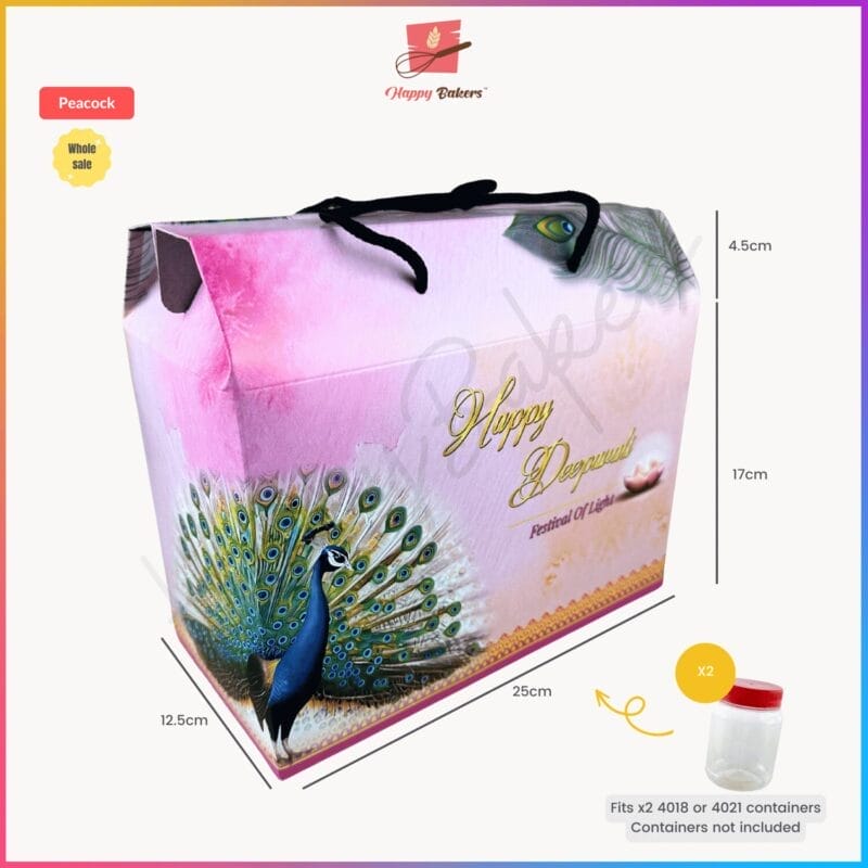 Happy Deepavali Gift Box With String Handle - Image 3