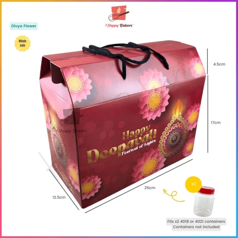 Happy Deepavali Gift Box With String Handle - Image 5