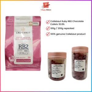 CALLEBAUT Ruby RB2 Milk Chocolate Callets 32.8%