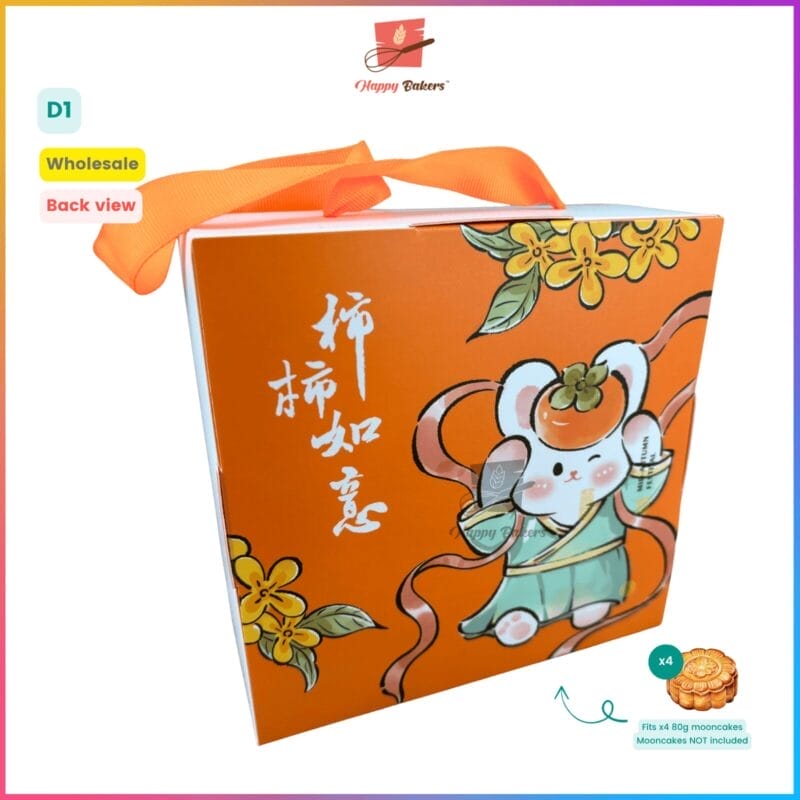 Mid Autumn Mooncake Festival Bunny Gift Box - Image 6
