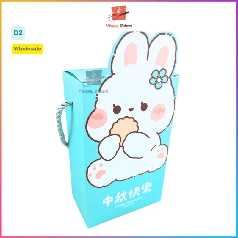 Mid Autumn Cute Rabbit Mooncake Box - Image 8