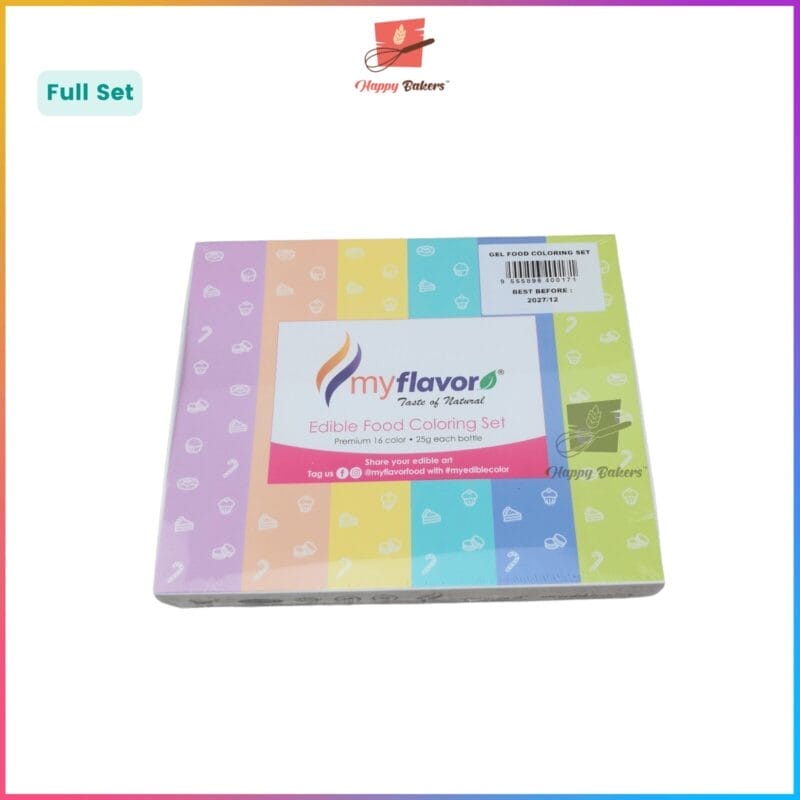 MyFlavor Gel Food Colouring Set - Image 2
