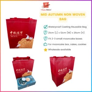 Mid Autumn Red Bunny Non Woven Bag