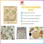 Oxygen absorbers for food preservation in various sizes